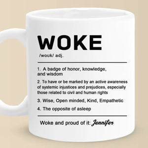 A Badge Of Honor - Affirmation Personalized Custom Mug - Gift For Yourself