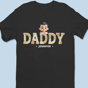 Proud To Be Dad’s Kid - Family Personalized Custom Unisex T-shirt, Premium T-shirt, Hoodie - Father's Day, Gift For Dad, Grandpa