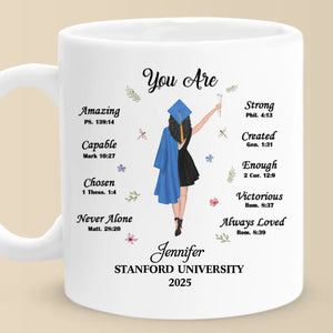 Believe In Yourself And All That You Are - Family Personalized Custom Mug - Graduation Gift For Family Members, Siblings, Brothers, Sisters