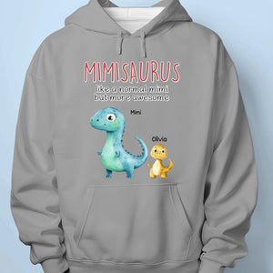 Just Like A Normal Mimi, But Way More Awesome - Family Personalized Custom Unisex T-shirt, Premium T-shirt, Hoodie - Mother's Day Gift For Mom, Grandma