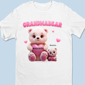 Surviving Motherhood, One Roar At A Time. - Family Personalized Custom Unisex T-shirt, Premium T-shirt, Hoodie - Mother's Day, Gift For Mom, Grandma