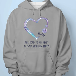 Every Paw Print Tells A Story - Dog Personalized Custom Unisex T-shirt, Premium T-shirt, Hoodie - Gift For Pet Owners, Pet Lovers