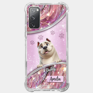 Dog Mom’s Favorite Companion - Dog Personalized Custom Clear Phone Case - Gift For Pet Owners, Pet Lovers