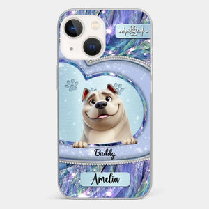 Life Is Better With A Dog - Dog Personalized Custom Clear Phone Case - Gift For Pet Owners, Pet Lovers