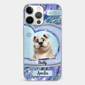 Life Is Better With A Dog - Dog Personalized Custom Clear Phone Case - Gift For Pet Owners, Pet Lovers