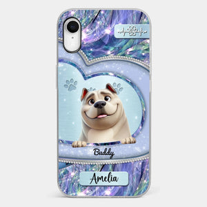 Life Is Better With A Dog - Dog Personalized Custom Clear Phone Case - Gift For Pet Owners, Pet Lovers