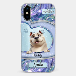 Life Is Better With A Dog - Dog Personalized Custom Clear Phone Case - Gift For Pet Owners, Pet Lovers