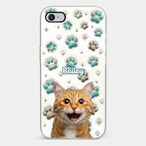 Custom Photo Cuteness Overload In Every Call - Dog & Cat Personalized Custom 3D Inflated Effect Printed Clear Phone Case - Gift For Pet Owners, Pet Lover