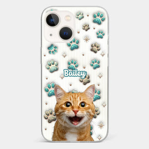 Custom Photo Cuteness Overload In Every Call - Dog & Cat Personalized Custom 3D Inflated Effect Printed Clear Phone Case - Gift For Pet Owners, Pet Lover