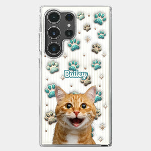 Custom Photo Cuteness Overload In Every Call - Dog & Cat Personalized Custom 3D Inflated Effect Printed Clear Phone Case - Gift For Pet Owners, Pet Lover