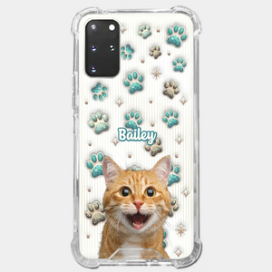 Custom Photo Cuteness Overload In Every Call - Dog & Cat Personalized Custom 3D Inflated Effect Printed Clear Phone Case - Gift For Pet Owners, Pet Lover
