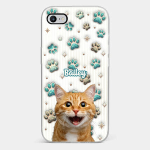 Custom Photo Cuteness Overload In Every Call - Dog & Cat Personalized Custom 3D Inflated Effect Printed Clear Phone Case - Gift For Pet Owners, Pet Lover