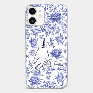 Love Grows In Every Moment - Family Personalized Custom Clear Phone Case - Mother's Day, Gift For Mom, Grandma