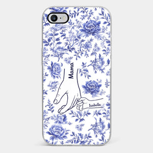 Love Grows In Every Moment - Family Personalized Custom Clear Phone Case - Mother's Day, Gift For Mom, Grandma