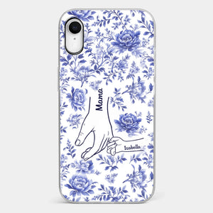 Love Grows In Every Moment - Family Personalized Custom Clear Phone Case - Mother's Day, Gift For Mom, Grandma