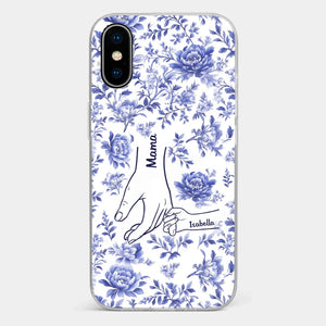 Love Grows In Every Moment - Family Personalized Custom Clear Phone Case - Mother's Day, Gift For Mom, Grandma