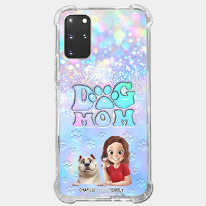 She’s The Mom, I’m The Boss - Dog Personalized Custom Clear Phone Case - Mother's Day, Gift For Pet Owners, Pet Lovers