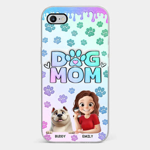 My Best Friend Has Paws - Dog Personalized Custom 3D Inflated Effect Printed Clear Phone Case - Gift For Pet Owners, Pet Lover