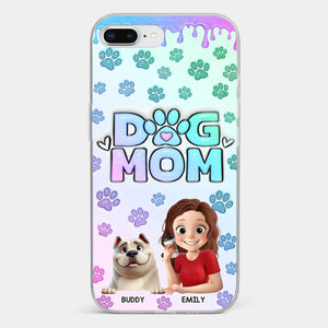 My Best Friend Has Paws - Dog Personalized Custom 3D Inflated Effect Printed Clear Phone Case - Gift For Pet Owners, Pet Lover