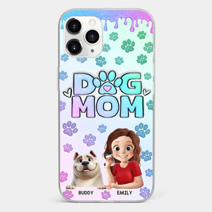 My Best Friend Has Paws - Dog Personalized Custom 3D Inflated Effect Printed Clear Phone Case - Gift For Pet Owners, Pet Lover