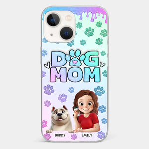 My Best Friend Has Paws - Dog Personalized Custom 3D Inflated Effect Printed Clear Phone Case - Gift For Pet Owners, Pet Lover