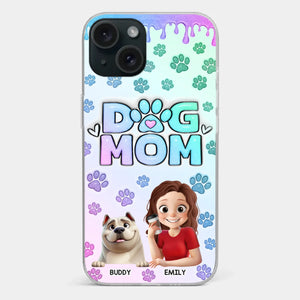 My Best Friend Has Paws - Dog Personalized Custom 3D Inflated Effect Printed Clear Phone Case - Gift For Pet Owners, Pet Lover