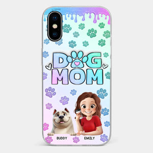 My Best Friend Has Paws - Dog Personalized Custom 3D Inflated Effect Printed Clear Phone Case - Gift For Pet Owners, Pet Lover