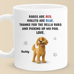 Life’s Better With Muddy Paws - Dog Personalized Custom Mug - Gift For Pet Owners, Pet Lovers