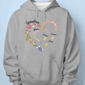 Family Is Where Love Is Endless - Family Personalized Custom Unisex T-shirt, Premium T-shirt, Hoodie - Gift For Mom, Grandma