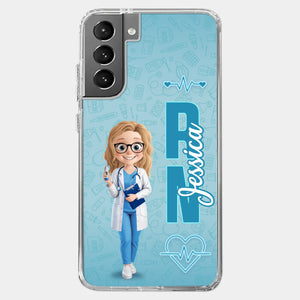 Not Just A Job, It's A Mission - Nurse Personalized Custom Clear Phone Case - Appreciation, Thank You Gift, Nurse Life, Doctor Life