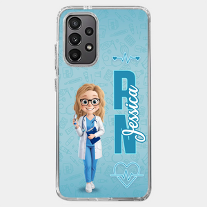 Not Just A Job, It's A Mission - Nurse Personalized Custom Clear Phone Case - Appreciation, Thank You Gift, Nurse Life, Doctor Life
