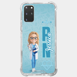 Not Just A Job, It's A Mission - Nurse Personalized Custom Clear Phone Case - Appreciation, Thank You Gift, Nurse Life, Doctor Life