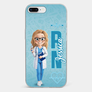 Not Just A Job, It's A Mission - Nurse Personalized Custom Clear Phone Case - Appreciation, Thank You Gift, Nurse Life, Doctor Life