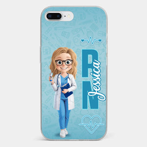 Not Just A Job, It's A Mission - Nurse Personalized Custom Clear Phone Case - Appreciation, Thank You Gift, Nurse Life, Doctor Life