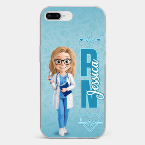 Not Just A Job, It's A Mission - Nurse Personalized Custom Clear Phone Case - Appreciation, Thank You Gift, Nurse Life, Doctor Life