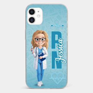 Not Just A Job, It's A Mission - Nurse Personalized Custom Clear Phone Case - Appreciation, Thank You Gift, Nurse Life, Doctor Life