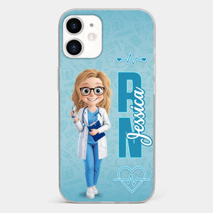 Not Just A Job, It's A Mission - Nurse Personalized Custom Clear Phone Case - Appreciation, Thank You Gift, Nurse Life, Doctor Life