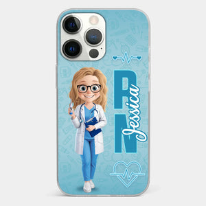 Not Just A Job, It's A Mission - Nurse Personalized Custom Clear Phone Case - Appreciation, Thank You Gift, Nurse Life, Doctor Life