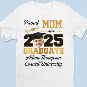 Custom Photo The Tassel Was Worth The Hassle - Family Personalized Custom Unisex T-shirt, Premium T-shirt, Hoodie - Graduation Gift For Family Members, Siblings, Brothers, Sisters