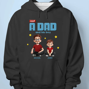 Every Adventure Starts With Dad - Family Personalized Custom Unisex T-shirt, Premium T-shirt, Hoodie - Father's Day, Gift For Dad