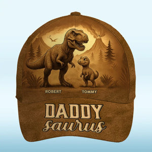 Stomping Through Generations - Family Personalized Custom Hat, All Over Print Classic Cap - Father's Day, Gift For Dad, Grandpa