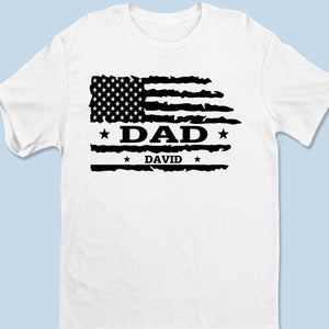 Proud To Be Grandpa - Family Personalized Custom Unisex T-shirt, Premium T-shirt, Hoodie - Father's Day, Gift For Dad, Grandpa