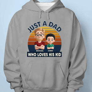 Just A Guy, Totally Owned By His Kids - Family Personalized Custom Unisex T-shirt, Premium T-shirt, Hoodie - Father's Day, Gift For Dad, Grandpa