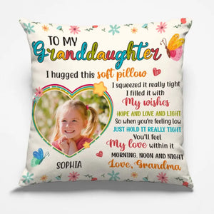 Custom Photo You'll Feel My Love - Family Personalized Custom Pillow - Gift For Family Members