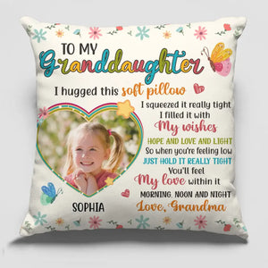 Custom Photo You'll Feel My Love - Family Personalized Custom Pillow - Gift For Family Members