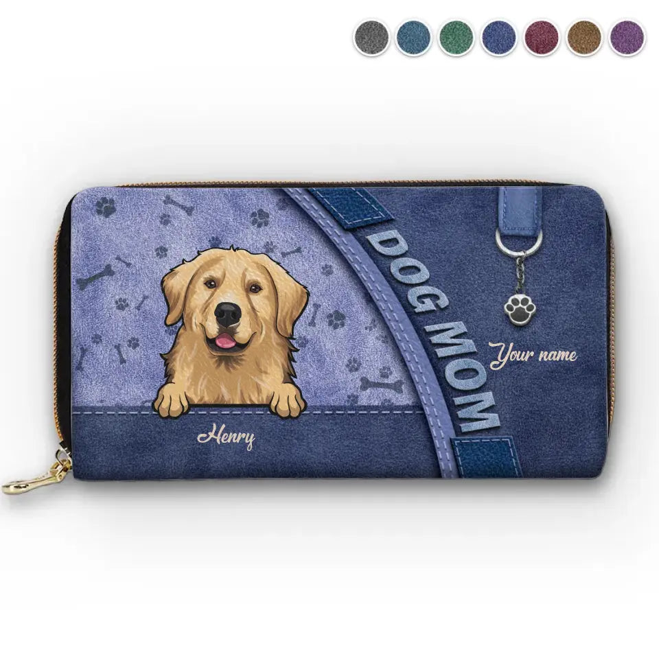 Life Is Better With Dogs - Dog & Cat Personalized Custom Clutch Purse - Gift For Pet Owners, Pet Lovers