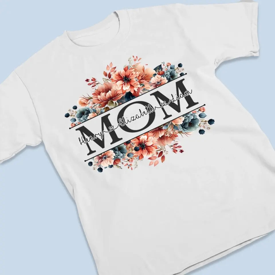 We Are Born Of Love - Family Personalized Custom Unisex T-shirt, Hoodie, Sweatshirt - Mother's Day, Gift For Mom, Grandma