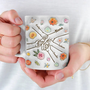 A Nana Is Someone Who's Dear In Every Way - Family Personalized Custom 3D Inflated Effect Printed Mug - Mother's Day, Gift For Mom, Grandma