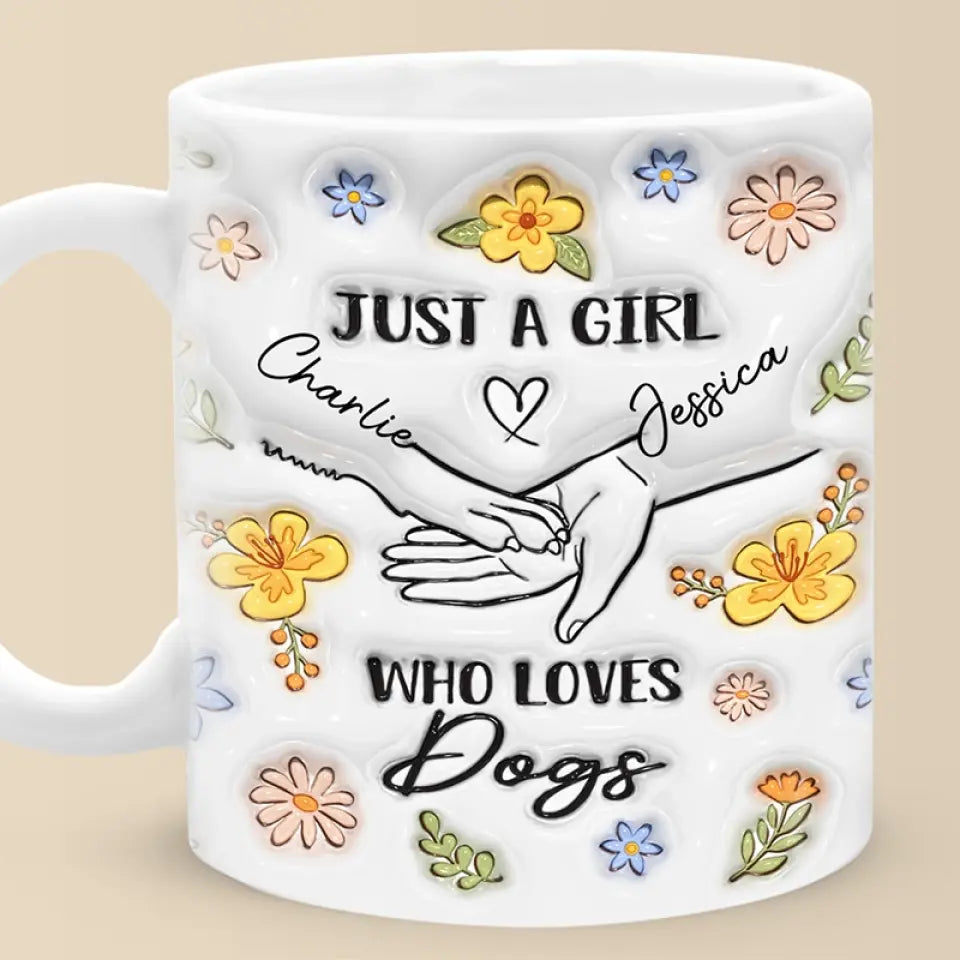 The Dog Is The God Of Frolic - Dog Personalized Custom 3D Inflated Effect Printed Mug - Mother's Day, Gift For Pet Owners, Pet Lovers