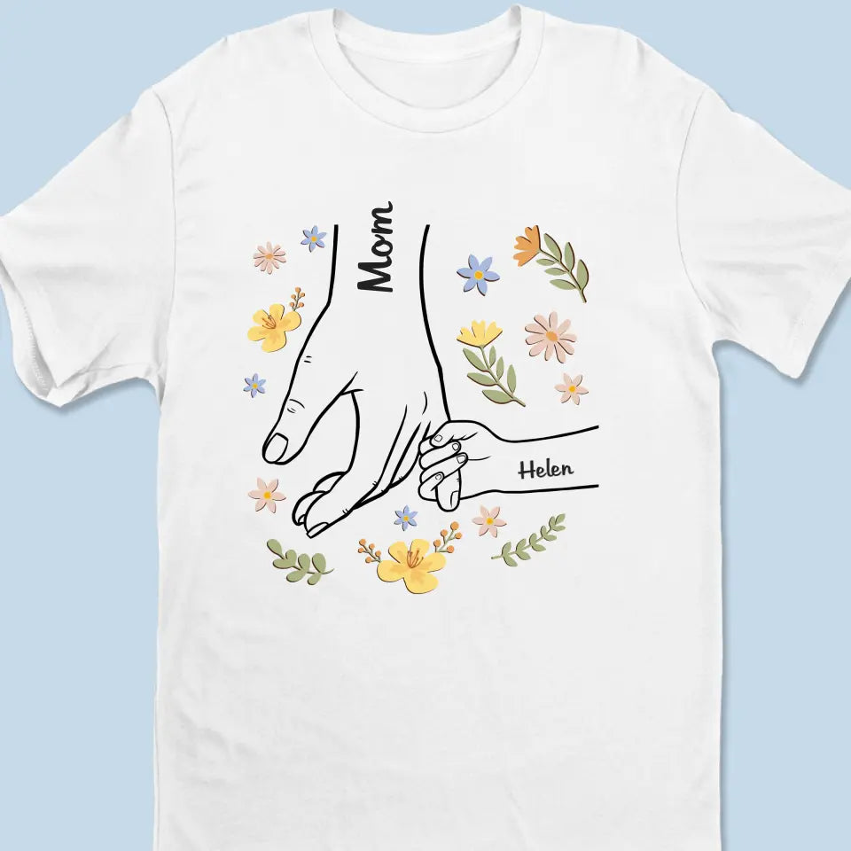 We Are Born Of Love, Love Is Our Mummy - Family Personalized Custom Unisex T-shirt, Hoodie, Sweatshirt - Mother's Day, Gift For Mom, Grandma